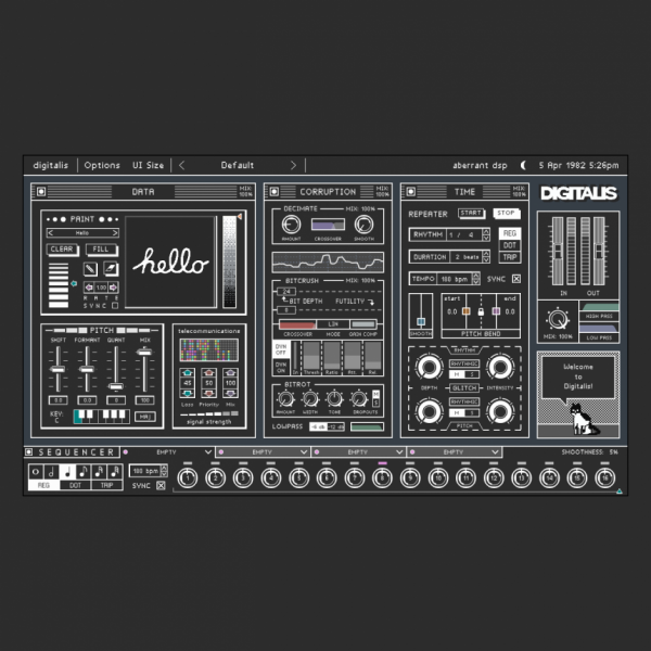 Aberrant DSP Digitalis Tema Oscuro